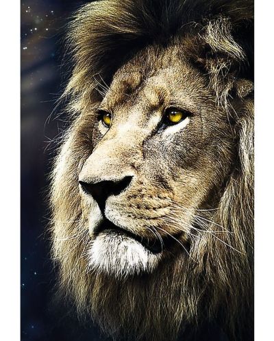 Пъзел Trefl от 1500 части - Портрет на лъв - 2