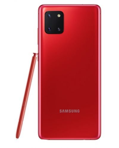 Смартфон Samsung Galaxy Note 10 Lite - 6.7, 128GB, червен - 4