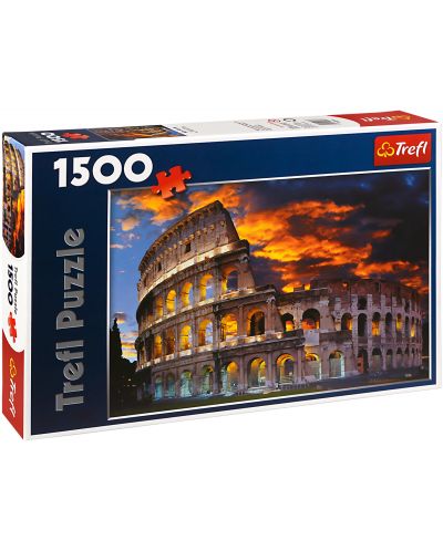 Пъзел Trefl от 1500 части - Колизеума в Рим - 1