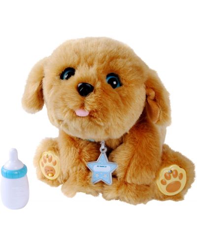 Интерактивна плюшена играчка Moose Little Live Pets - Кученце Snuggles, Cozy dozys - 2