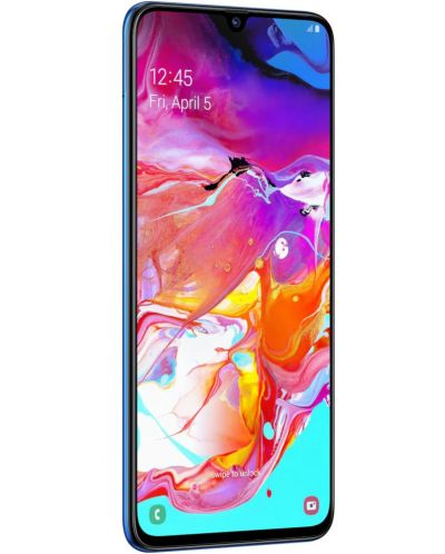 Смартфон Samsung Galaxy A70 - 6.7, 128GB, син - 3