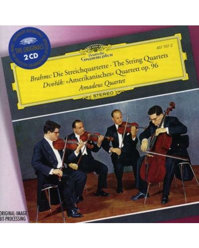 Amadeus Quartet - Brahms: The String Quartets / Dvorak: &quot;Amerikanisches&quot; Quartett Op.96 (2 CD)