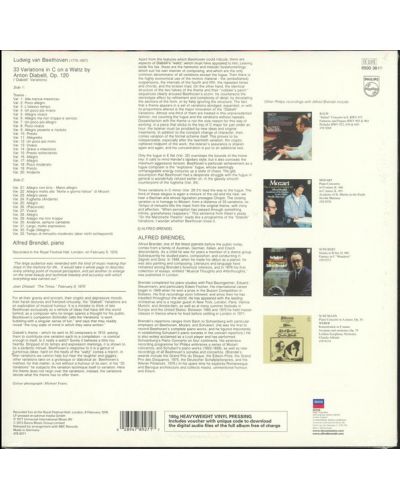 Alfred Brendel - Beethoven: Diabelli Variations, Op.120 (Vinyl) - 2