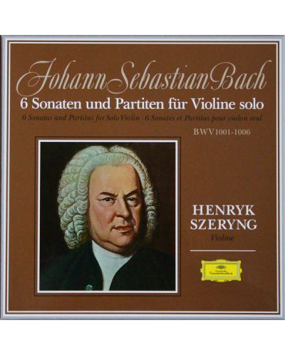 Henryk Szeryng - J.S. Bach: 6 Sonatas and Partitas for Violin Solo (3 Vinyl)