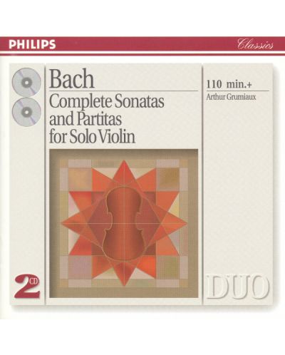 Arthur Grumiaux - Bach, J.S.: Complete Sonatas &amp; Partitas for Solo Violin (2 CD)
