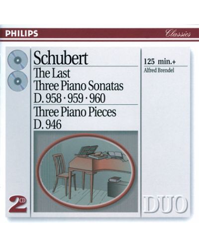 Alfred Brendel - Schubert: The Last Three Piano Sonatas (2 CD)