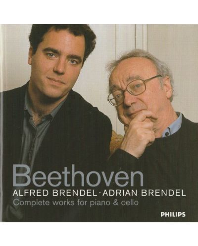 Alfred Brendel Adrian Brendel - Beethoven: Complete Works for Piano &amp; Cello (2 CD)