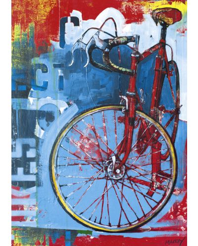 Пъзел Heye от 1000 части - Червена лимитирана серия, Bike Art - 2