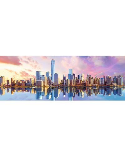 Панорамен пъзел Trefl от 1000 части - Манхатън - 2