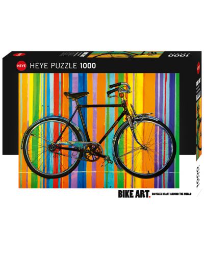 Пъзел Heye от 1000 части - Отново свободни, Bike Art - 1