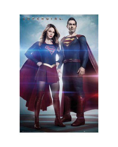 Макси плакат GB eye DC Comics: Superman - Supergirl Duo - 1