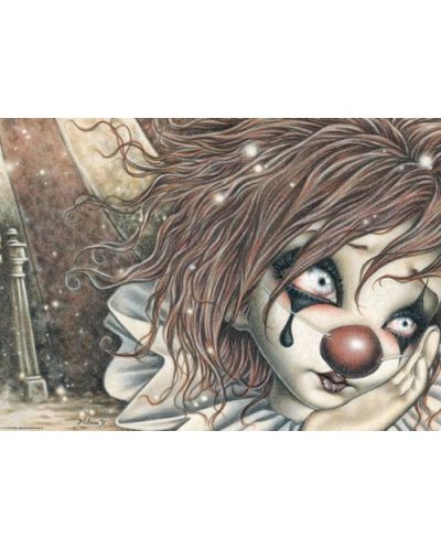 Пъзел Heye от 1000 части - Червен нос, серия Мистичния цирк, Виктория Франсес - 2