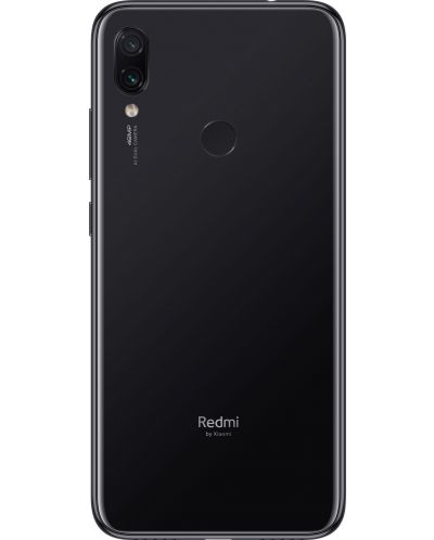 Смартфон Xiaomi Redmi Note 7 - 6.3", 64GB, черен - 2