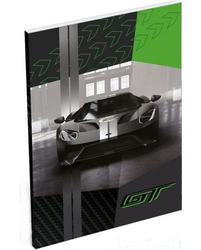 Тефтер LizzyCard - Ford GT, формат A7 - 1