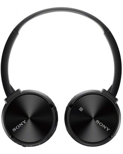 Безжични слушалки Sony - MDR-ZX330BT, черни - 3