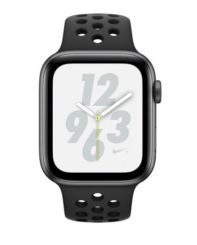 Смарт часовник Apple Nike + S4 - 44mm, сив, черна силиконова каишка - 2