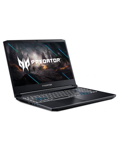 Гейминг лаптоп Acer - Predator Helios 300-78M8, 15.6", 144Hz, RTX 2060 - 2