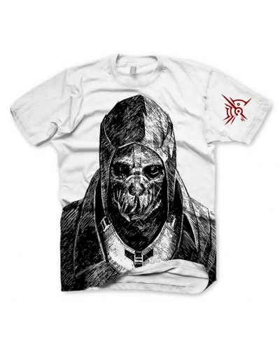 Тениска Dishonored - Corvo Attano - Бяла, XXL - 1