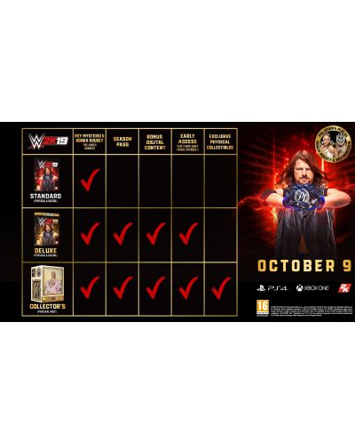 WWE 2K19 Collector's Edition (PS4) + Бонус - 3
