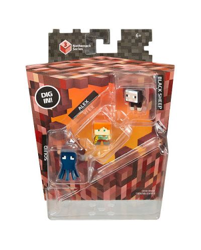 Комплект мини фигурки Fisher Price - Minecraft, 3 броя - 2