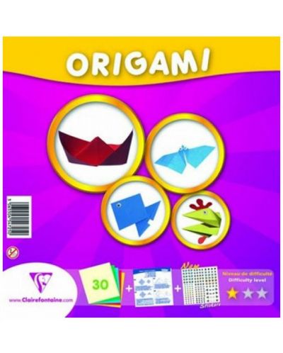 Комплект за оригами Clairefontaine - За начинаещи - 1
