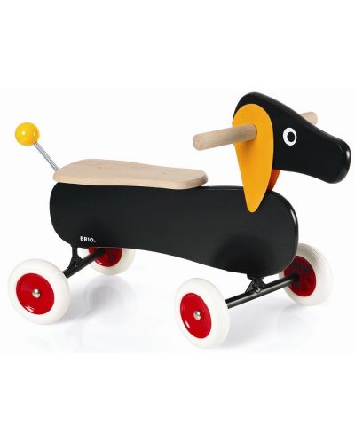 Дървена играчка за яздене Brio - Дакел - 3