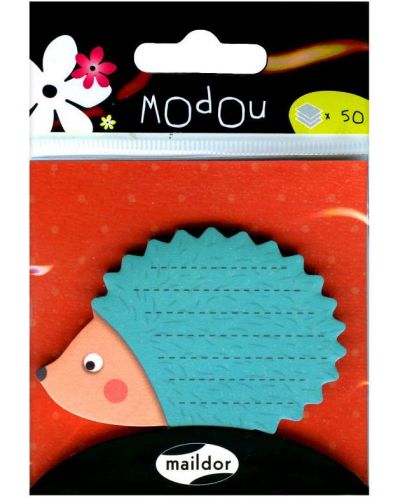 Самозалепващи се листчета Maildor Modou - Таралеж, 50 броя - 1
