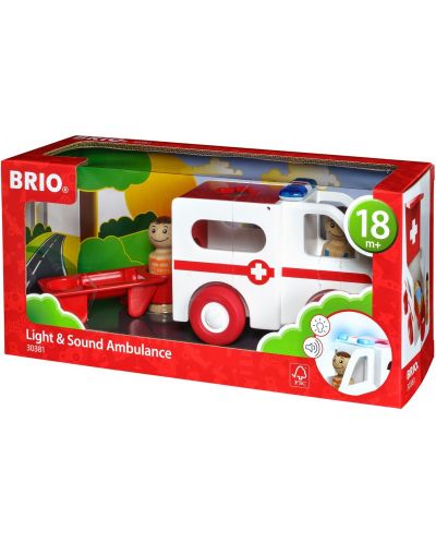 Играчка Brio - Линейка със звук и светлини - 1