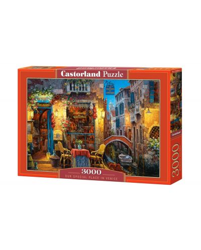 Пъзел Castorland от 3000 части - Нашето любимо място във Венеция - 1