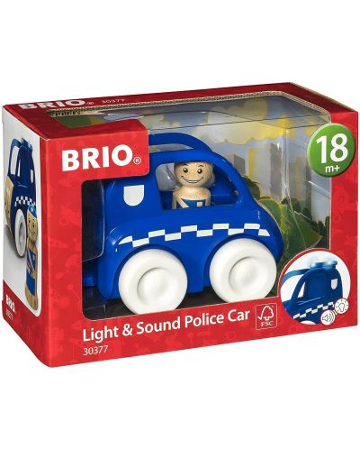 Играчка Brio - Полицейска кола - 1