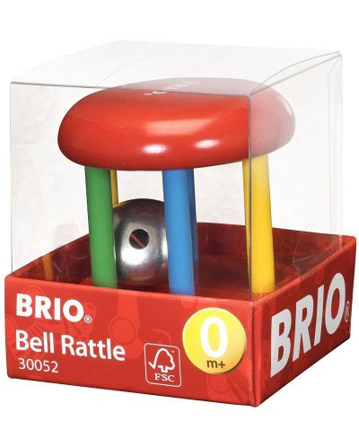 Бебешка дрънкалка Brio - Bell Rattle - 1