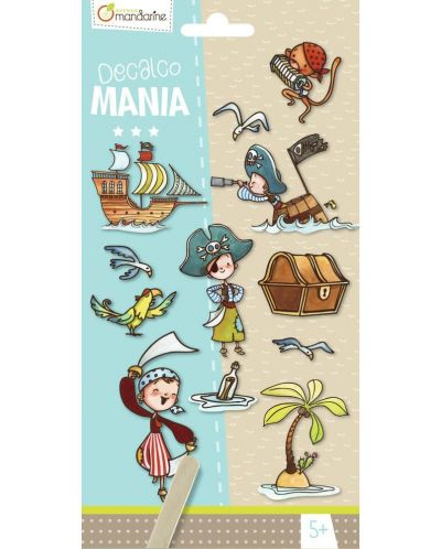 Комплект стикери за декорация Avenue Mandarine - Пирати