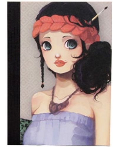 Тефтер Avenue Mandarine Miss Modeline - А6