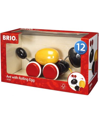Играчка за дърпане Brio - Мравка - 1