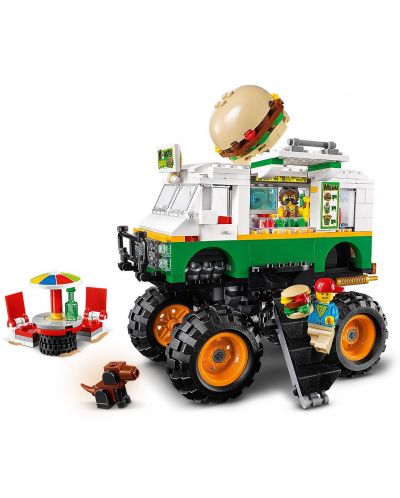 Конструктор LEGO Creator 3 в 1 - Камион чудовище за хамбургери (31104) - 4