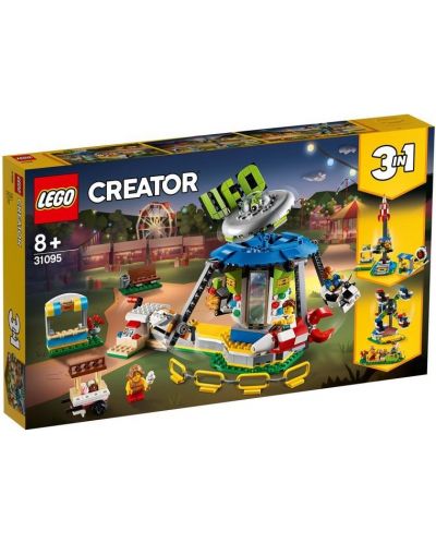 Конструктор LEGO Creator 3 в 1 - Въртележка на панаира (31095) - 1