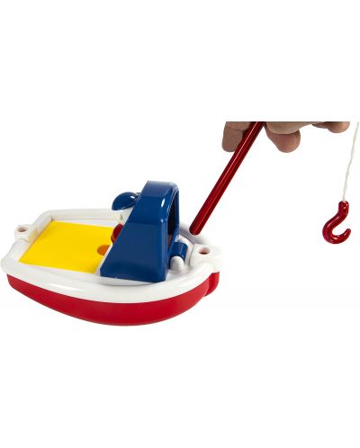 Играчка за баня Ambi Toys - Рибарска лодка с рибки - 3
