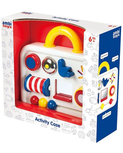 Бебешка играчка Ambi Toys - Куфарче за активни занимания - 1
