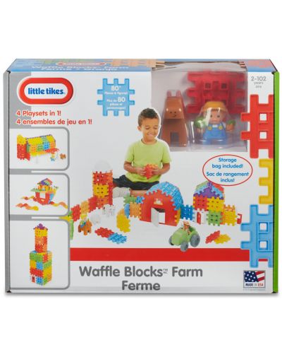 Конструктор Little Tikes Waffle Blocks - Ферма - 7