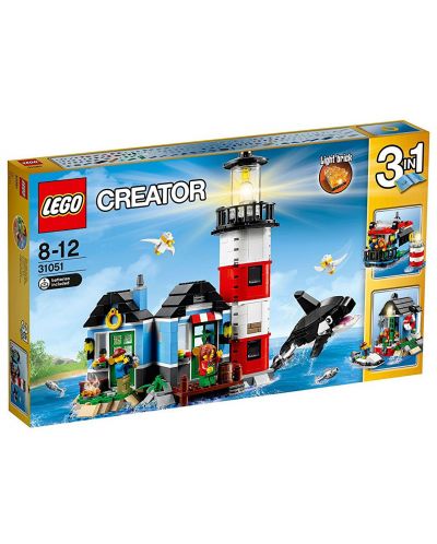 Конструктор Lego Creator - Морски фар (31051) - 1