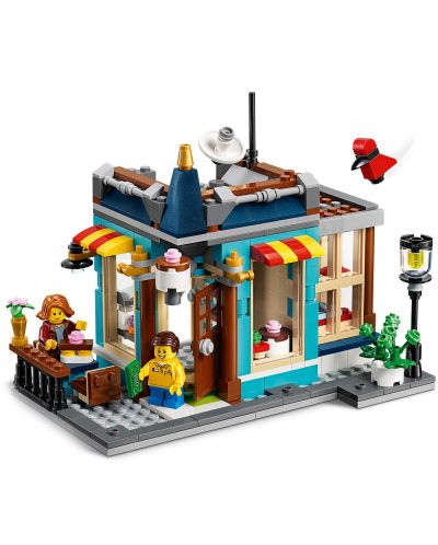 Конструктор 3 в 1 Lego Creator - Магазин за играчки в града (31105) - 6