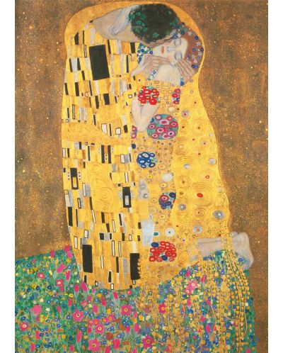 Пъзел Clementoni от 1000 части - Целувката, Густав Климт - 2