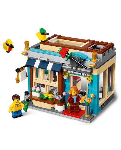 Конструктор 3 в 1 Lego Creator - Магазин за играчки в града (31105) - 5