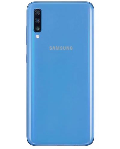 Смартфон Samsung Galaxy A70 - 6.7, 128GB, син - 5