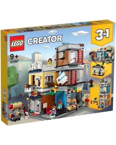 Конструктор LEGO Creator 3 в 1 - Магазин за домашни любимци и кафене (31097) - 1