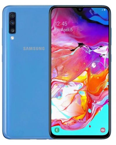 Смартфон Samsung Galaxy A70 - 6.7, 128GB, син - 1