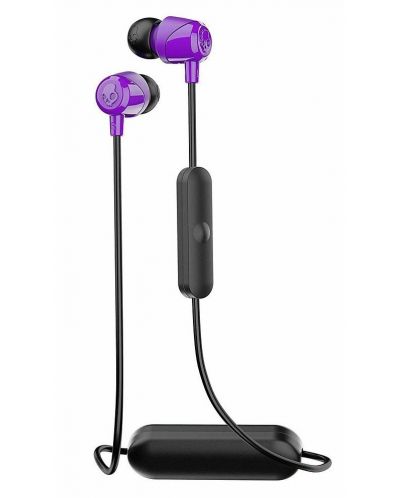 Безжични слушалки с микрофон Skullcandy - Jib Wireless, лилави - 1