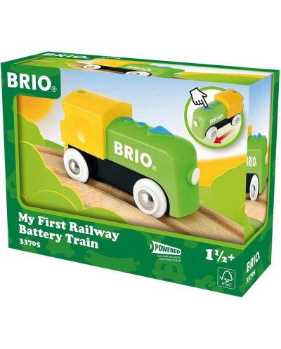 ЖП аксесоар Brio My First Railway - Моят първи локомотив с батерия - 1