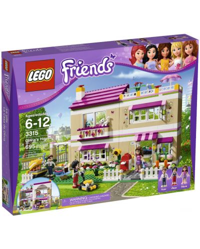Конструктор LEGO Friends - Къщата на Olivia (3315)