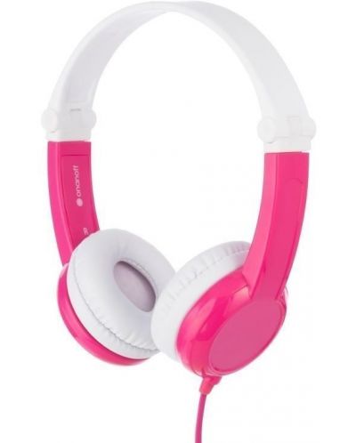 Детски слушалки BuddyPhones - Connect, розови - 1
